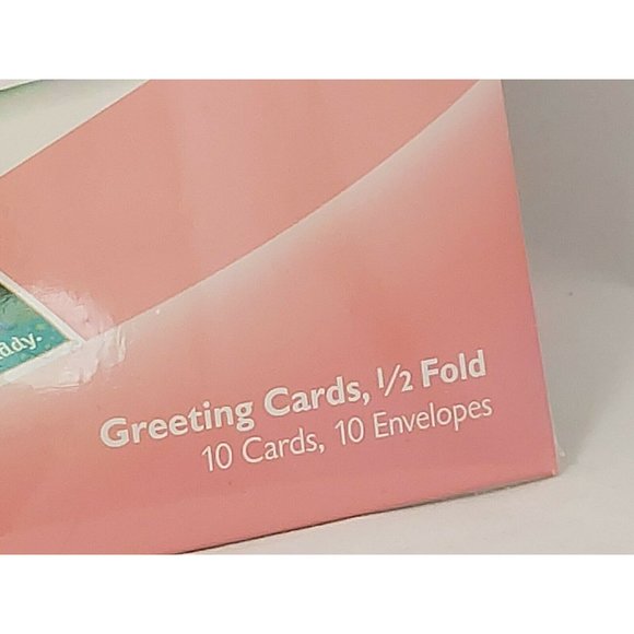 Invent It! Greeting Cards  Gloss Finish Ink Jet 02254-0 10 Cards/ 10 Envelopes - Picture 6 of 8